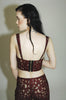 Statement-making corset for expressing innermost feelings through fashion